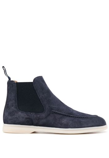 Scarosso Eugenia suede ankle boots - Blu