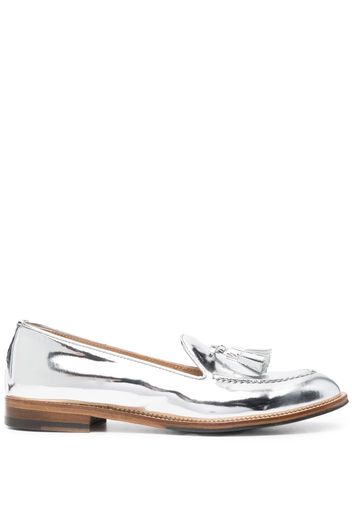 Scarosso Sienna patent leather loafers - Argento