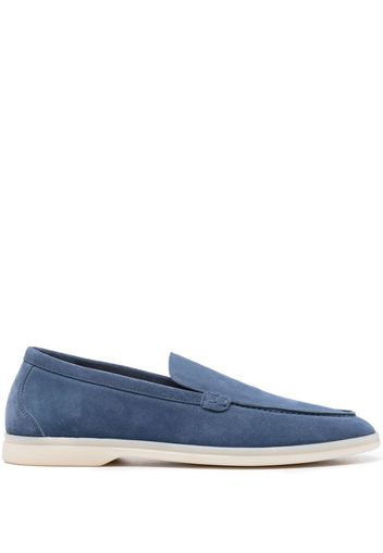 Scarosso Ludovico suede loafers - Blu