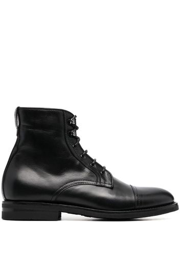 Scarosso Paola lace-up ankle boots - Nero