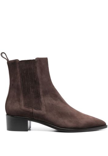 Scarosso Olivia suede ankle boots - Marrone