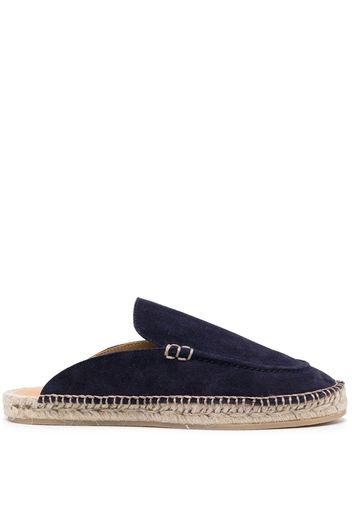 Scarosso suede jute-sole espadrilles - Blu