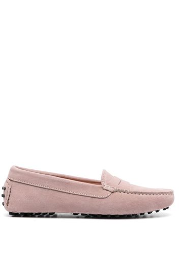 Scarosso slip-on suede loafers - Rosa