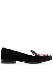 Scarosso Brian Atwood Lady Nolita Black Velvet - Nero