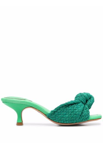 Schutz Sandali con ruches - Verde