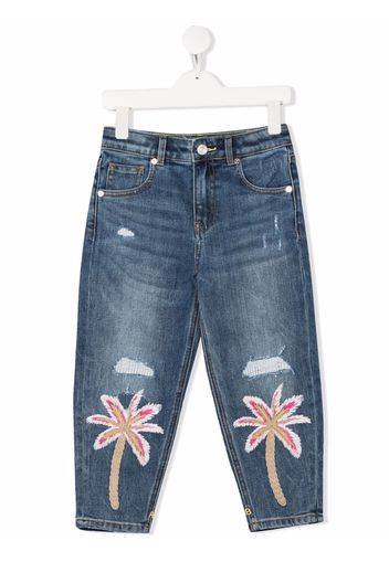 Scotch & Soda Kids Jeans con effetto vissuto - Blu