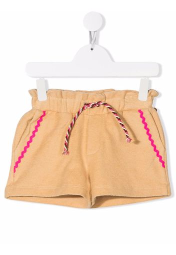 Scotch & Soda Kids drawstring-waist shorts - Toni neutri