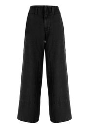 Sea high-rise wide-leg trousers - Nero