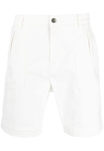 Sease Shorts con pieghe - Bianco