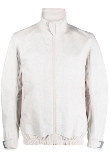 Sease zip-up linen jacket - Toni neutri