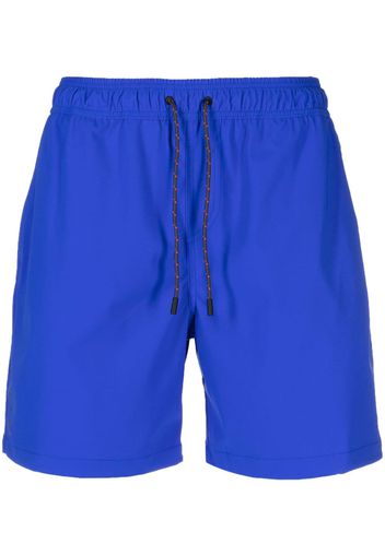 Sease logo-print drawstring swim shorts - Blu