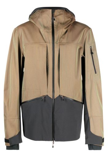 Sease Rima two-tone shell jacket - Verde