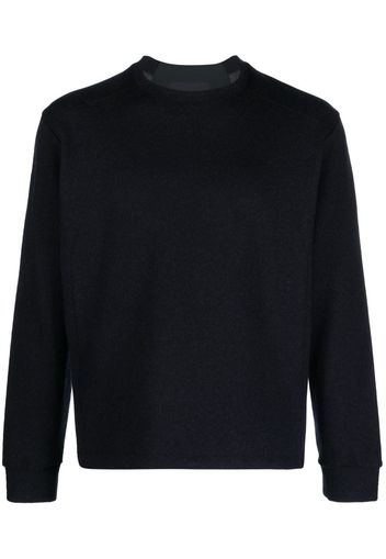 Sease crew-neck cashmere-blend sweatshirt - Blu