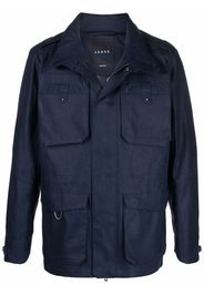 Sease Endurance linen field jacket - Blu