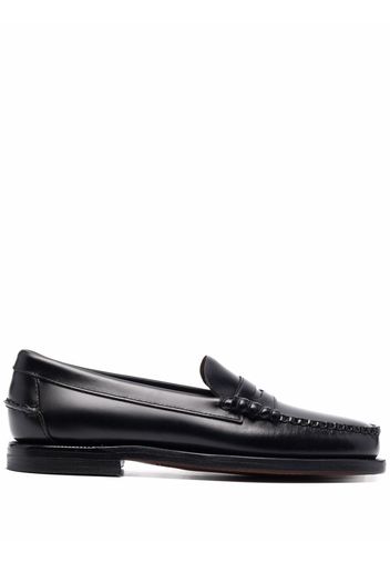 Sebago polished-finish slip-on loafers - Nero