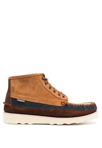 Sebago Cayuga colour-block sneakers - Marrone