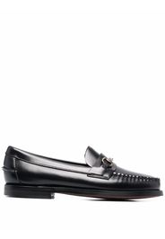 Sebago horsebit-detail leather loafers - Nero