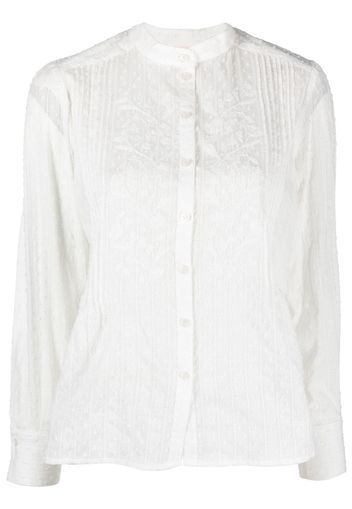 See by Chloé Blusa con ricamo a fiori - Bianco