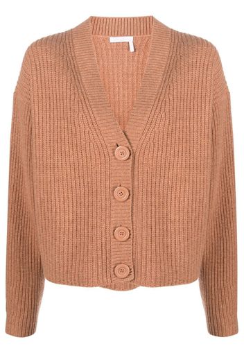 See by Chloé Cardigan a coste - Marrone