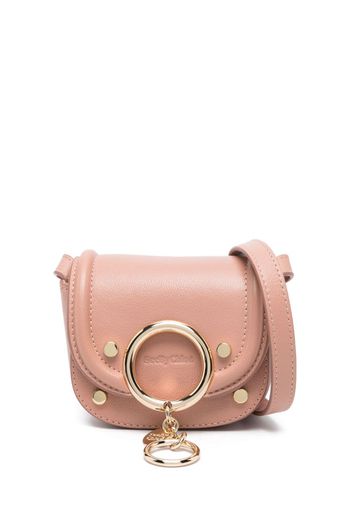 See by Chloé mini Mara leather shoulder bag - Rosa