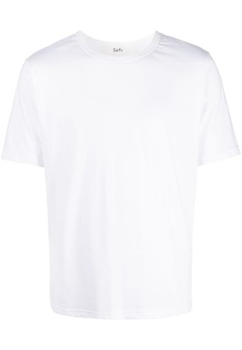 Séfr short-sleeve cottonT-shirt - Bianco