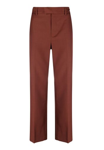 Séfr straight-cut tailored trousers - Rosso