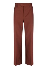 Séfr straight-cut tailored trousers - Rosso
