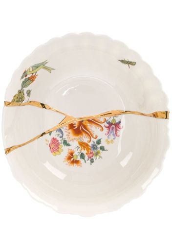 SELETTI 09637KINTSUGI WHITE/GOLD Synthetic->Porcelain