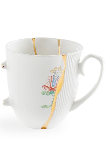 Seletti Tazza a fiori - Bianco