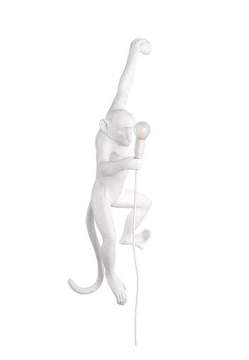 Seletti Lampada Hanging Monkey - Bianco