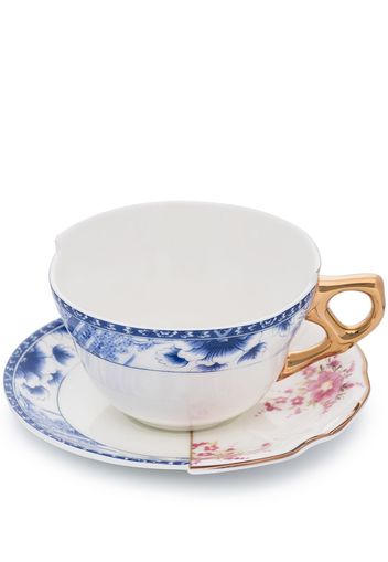 Seletti SELETTI HYBRID-ZENOBIA CUP SAUCER - Bianco