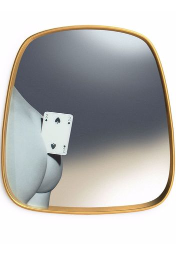 Seletti Two of Spades mirror (59cm) - Grigio