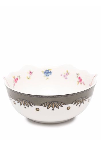 Seletti hybrid contrast-print bowl - Bianco