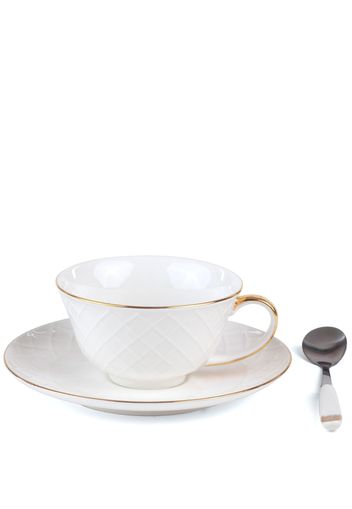 Seletti Proserpina porcelain tea set - Bianco