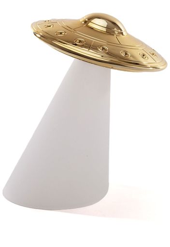 Seletti Roswell gold-tone lamp