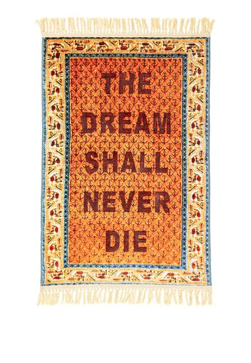 Seletti Dream fringed carpet - Arancione