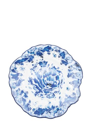 Seletti x Diesel Living Delf Rose plate (21cm) - Blu