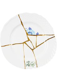 Seletti Kintsugi No. 3 dinner plate (28cm) - Bianco