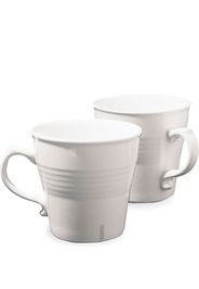 Seletti porcelain cups (set of 2) - Bianco