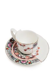 Seletti Tazzina con cucchiaino Hybrid Tamara - Bianco