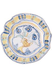 Seletti x Diesel Living Spanish Maiolica porcelain plate - Bianco