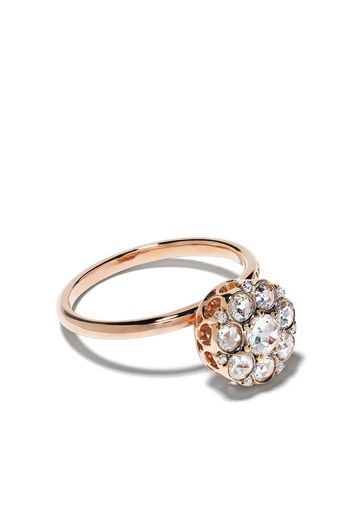 18kt rose gold diamond Beirut ring