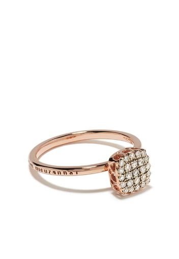 18kt rose gold diamond Beirut ring