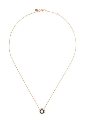 18kt rose gold diamond Mina necklace