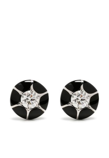 Selim Mouzannar 18kt white gold Sea Flower diamond earrings - Argento