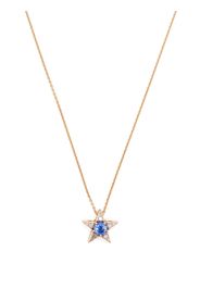 Selim Mouzannar 18kt rose gold Istanbul sapphire and diamond necklace - Oro