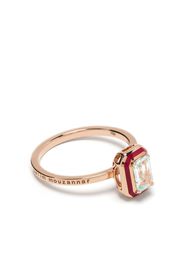 Selim Mouzannar Anello Mina in oro rosa 18kt con tormalina