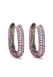 Selim Mouzannar Link sapphire earrings - Argento