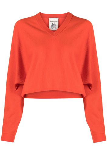 Semicouture virgin wool jumper - Arancione