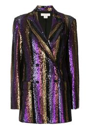 Semsem Blazer con paillettes - Viola